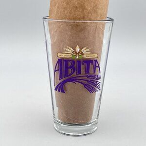 Abita Brewing Company Logo 16 Oz. Pint Beer Glass Louisiana